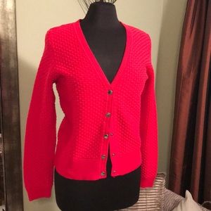 Liz Claiborne Cardigan Sweater, Sz M, NWT